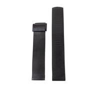 RTRCAGAKM Correa de reloj de acero inoxidable de malla for reloj inteligente, pulsera de 18 mm, 19 mm, 20 mm, 21 mm, 22 mm y 24 mm, color plateado y negro, con barra de resorte de liberación(Black,21m