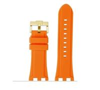 RTRCAGAKM Correa de reloj de goma compatible con Versace Compatible con V-RACE Compatible con la serie for DUAL Correa de reloj de silicona cóncava convexa Accesorios Pulsera impermeable for hombre de