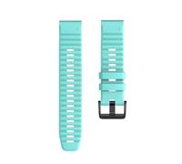 RTRCAGAKM Correa de reloj de silicona de 22 mm y 26 mm compatible con Garmin 7X 7/Fit For 6 6X Pro/Fit For 5 5X Plus 3 3HR(Teal,For Garmin EPIX)