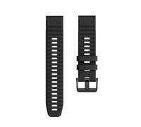 RTRCAGAKM Correa de reloj de silicona de 22 mm y 26 mm compatible con Garmin 7X 7/Fit For 6 6X Pro/Fit For 5 5X Plus 3 3HR(Black,22mm Fenix6 5 945)