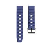 RTRCAGAKM Correa de reloj de silicona de 22 mm y 26 mm compatible con Garmin 7X 7/Fit For 6 6X Pro/Fit For 5 5X Plus 3 3HR(Dark blue,For Fenix 7)