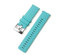 RTRCAGAKM Correa de reloj de silicona de 24 mm compatible con la correa de reloj deportivo for Suunto9 Correa de liberación rápida compatible con la correa de reloj de goma for Suunto 9(Light blue sil