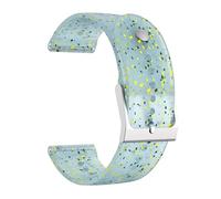 RTRCAGAKM Correa de reloj de silicona transparente de 22 mm compatible con SUUNTO 5, compatible con pulsera deportiva for PEAK, compatible con SUUNTO 9, compatible con pulsera for PEAK(Style 2,For Pol