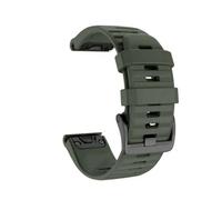 RTRCAGAKM Correa de reloj inteligente de silicona de 22 26 mm for Garmin Fit for Fenix 6 6S 6X 7X 7 Pro 5 5X 5S 3HR 955 Fit for Fenix7X Fit for pulsera for Fenix7(Army Green,20MM QuickFit)