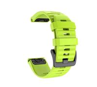 RTRCAGAKM Correa de reloj inteligente de silicona de 22 26 mm for Garmin Fit for Fenix 6 6S 6X 7X 7 Pro 5 5X 5S 3HR 955 Fit for Fenix7X Fit for pulsera for Fenix7(Green,20MM QuickFit)