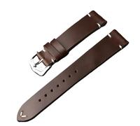 RTRCAGAKM Correa de reloj vintage de 18 mm, 19 mm, 20 mm, 21 mm, 22 mm y 24 mm, compatible con Longines, compatible con Hamilton, compatible con Fossil, compatible con Certina, correas de reloj de cue