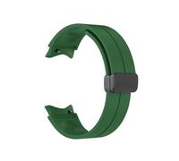 RTRCAGAKM Correa de silicona apta for Samsung for Galaxy Watch 6 5 4 Correa clásica 47mm 43mm 44mm 40mm hebilla magnética apta for Galaxy Watch 5 Pro 45mm(Alfalfa,Galaxy Watch5)