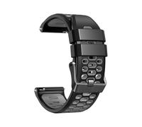 RTRCAGAKM Correa de silicona for reloj de 24 mm compatible con Suunto 7/9/D5 Sport Wrist HR Baro, correa de repuesto for reloj inteligente(W,For suunto 7 or D5)