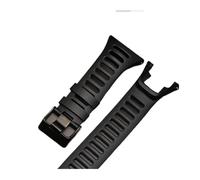 RTRCAGAKM Correa deportiva apta for Ambit 1 2 3 2R 2S for hombre, resistente al agua, de silicona y goma, 35 mm(Black-Buckle)