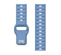 RTRCAGAKM Correa deportiva de silicona compatible con Amazfit for Cheetah Pro/Correa redonda compatible con Amazfit GTR 4 Edición limitada GTR3 Pro 2 2e GTS Fit For Mini Bip Watchband(Lce Blue,Bip 3