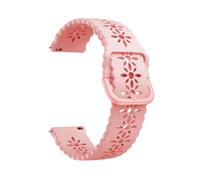 RTRCAGAKM Correa Easyfit de 20 mm compatible con HUAWEI WATCH GT 3 Pro de 43 mm, versión de cerámica, GT3 GT 2 de 42 mm, correa de silicona con encaje for mujeres y niñas(Pink)