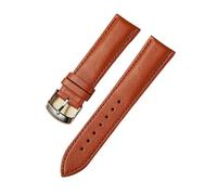 RTRCAGAKM Correas de reloj de 16 mm, 18 mm, 20 mm y 22 mm, accesorios for relojes de mujer, correas de pulsera de color rosa, rojo y blanco(Light brown,22mm)