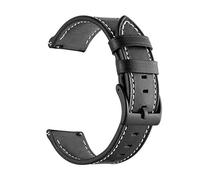 RTRCAGAKM Correas de reloj de cuero de 20 mm y 22 mm compatibles con Xiaomi Color 2, compatibles con MI Watch S1/ for Pro Active, compatibles con pulseras inteligentes for Mi S2 de 42 mm y 46 mm(Leath