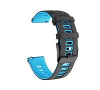 RTRCAGAKM Correas de reloj de cuero de 20 mm y 22 mm compatibles con Xiaomi Color 2, compatibles con MI Watch S1/ for Pro Active, compatibles con pulseras inteligentes for Mi S2 de 42 mm y 46 mm(Silic