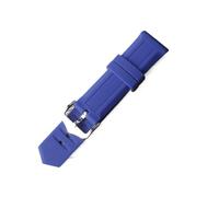 RTRCAGAKM Correas de reloj de silicona de 23 mm, 24 mm, 26 mm y 28 mm, color negro y azul, resistentes al agua, aptas for Samsung y for Huawei(Blue,21mm)
