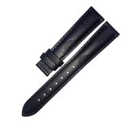 RTRCAGAKM Pulsera de reloj for mujer de color café de 16 mm compatible con correas de reloj for Tissot Lady Heart T055 con relieve floral(Black-2,16mm Silver Buckle)