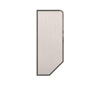 Partición de urinario, Separador de Urinarios, Mamparas sanitarias para urinarios Separador de Inodoro, para el hogar, oficina, restaurante, hotel(Black)