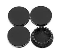 RTrhinoTuning 4pcs 59mm Wheel Center Caps Compatible with 2005-2017 Chevy Impala Equinox Malibu Camaro Volt Grand Am WS-6 for Wheel Rim Center Cover OD:2.33"/59mm ID:1.81"/46mm Black Base