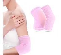 RTRTGS 1 par de coderas hidratantes, coderas de gel transpirable, coderas deportivas, coderas de algodón, coderas de silicona, funda exfoliante, coderas epicondilitis, codera pádel, coderas gimnasio