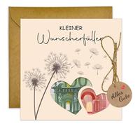 RTRTGS Tarjeta para Regalar Dinero Original, Regalos Creativos para Cumpleaños, Tarjeta de Madera y Sobre, Forma Original de Regalar Dinero, Caja Sorpresa Cumpleaños, Sobres Regalo, Idea de Regalo