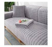 RTSFKFS Fundas para Sofa Cubre Sofa Funda Cubre Sofa Chaise Longue 3/2/4/5 Plazas Fundas de Sofa Protector Reversible Acolchado Terciopelo Antideslizante Universal Protector Sofá Cover
