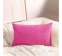 RTSFKFS Pack de 2 Funda de Cojín Jacquard Decorativa Fundas Almohada Cuadrada 40x40 60x60 80x80 Rectangular 30x50 50x70 40x60 cm for Sofá, Cama, Salón(Rosa,60x90 cm Set of 2)