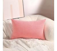 RTSFKFS Pack de 2 Funda de Cojín Jacquard Decorativa Fundas Almohada Cuadrada 40x40 60x60 80x80 Rectangular 30x50 50x70 40x60 cm for Sofá, Cama, Salón(Rosa,70x70 cm Set of 2)