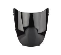 RTSMD Carenabris Parabrisas De Doble Burbuja para Motocicleta para K&awasaki para Ninja 636 ZX6R ZX-6R ZX 6R 1998-1999. Carenado Delantero. Parabrisas De Motocicleta(Negro)