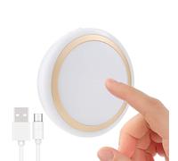 RTSU Luz Táctil Recargable con Temporizador, Regulables Luz Nocturna para Bebé Infantil Niños Guardería, Luces Nocturnas LED Adhesiva Inalámbricas, Pegarse on Lámpara Nocturna LED Luz Noche