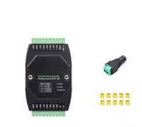 RTU basó el módulo de entrada analógica 8CH para las redes industriales RS485, resolución de 12 bits, alimentación DC 7-36V, configuración del montaje del carril del estruendo (B)