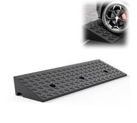 RTVGNSZSJL Rampas De Bordillo Portátiles Rampa De Entrada Antideslizante 5-15cm Alto, Rampas De Umbral para Puerta/escalones，Rampa Coche con Pernos De Expansión(100x25x9cm/39.37x9.84x3.54in)