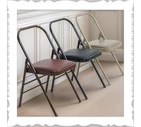 RTVGNSZSJL Sillas De Yoga Silla De Asistencia De Yoga Plegable，Silla De Yoga para Casa Y Gimnasio，Silla De Yoga Plegable Sin Respaldo(Camel)