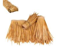 RTVGNSZSJL Teja Artificial Para Techo De Paja Rollo De Paja De Palma Decoración De Techo，Paja Falsa, Techo De Hierba Paja Palma Para Bar, Jardín, Patio, Cubierta(1x0.5m/3.2x1.6ft-3PCS)