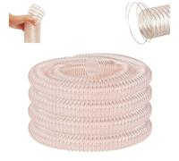 RTVGNSZSJL Tubo Flexible Transparente 2 3 5 6 10m Manguera De Aspiración En Espiral 60 100 140 200mm Manguera De Extracción De Poliuretano, Antiestática(3cm(9.8ft),50mm(2in))
