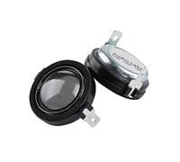 RTVURK Unidades de Altavoz Tweeter de película de Seda de cúpula de 1 Pulgada y 31mm, Altavoz de Agudos pequeño de neodimio de 4 Ohm y 10W, bocina de Audio for Coche DIY, 2 uds.