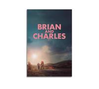 RTWEGRYRHKK Brian And Charles - Póster de lienzo estético para pared, pintura decorativa, lienzo vintage para sala de estar, dormitorio, 30 x 45 cm, estilo sin marco