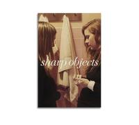 RTWEGRYRHKK Sharp Objects - Póster de la serie de televisión, arte estético para pared, pintura decorativa, póster decorativo vintage para sala de estar, dormitorio, 40 x 60 cm, estilo sin marco