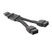 RTX3080 RTX3090 - Cable de alimentación para tarjeta gráfica de 12 pines, dos conectores adaptadores hembra de 8 pines a macho de 12 pines