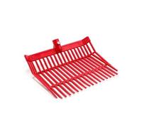 Rtxbvg Cabezal de Repuesto de Horquilla para Estiércol, Cabezal de Horquilla, Rastrillo para Estiércol de Caballo, para Recoger Estiércol, Cabezal de Repuesto de Horquilla de Plástico,A