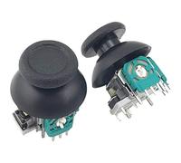 Rtxbvg Manejar la Palanca de Mando del Pulgar 3D BalancíN Izquierdo y Derecho para / PS4Slim / Pro Pulgar BalancíN Reemplazo