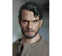 RTYBCDE 1/6 Scale Male Head Sculpture, Henry Cavill, European Man for 12" Action Figure Bodies (E)