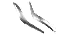 RTYdfDV Reposabrazos De Puerta Interior Izquierdo Y Derecho Para X1 E84 2010-2016, Cubierta Exterior Mejorada. Tapa manija puerta interior(Matte Silver-2Pcs)