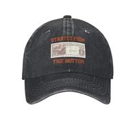 RTZXGIGC Comenzó Desde Abajo, Ropa estética, Sombrero de Mezclilla Personalizado diseño Transpirable Gorra de Golf Gorra de béisbol para Mujer