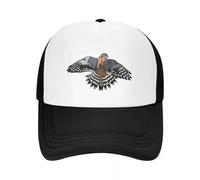 RTZXGIGC Gorra de béisbol American Kestrel Gorras de Sol de cumpleaños Wild Ball Hat Mens Tennis Women's