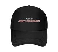 RTZXGIGC Música de Jerry Goldsmith compositorgráfico para un diseño de música y Cultura Gorra de béisbol de Malla