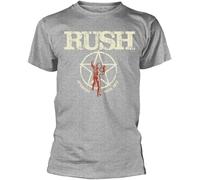 RU@SH 'American Tour 1977' (Grey) T-Shirt - New
