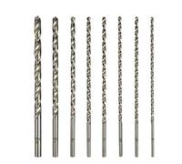 RUAJOGYNVM 0.5mm-3.2mm Long Drill Bits Metal Woodworking HSS 60/80/100/120mm Length Twist Bit (Size : 1.4x100mm 10pc) RUAJOGYNVM