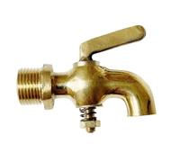 RUAJOGYNVM 1/8" 1/4" 3/8" 1/2" Male Thread Brass Pipe Fitting One Handle Faucet Petcock Tap Water Fuel Gas Oil(1/4")