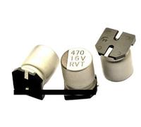 RUAJOGYNVM 100PCS 16V470UF SMD Chip Aluminum Electrolytic Capacitor 470UF 16V 8x10.4mm