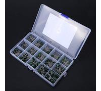 RUAJOGYNVM 150pcs 100V 15 Value Polyester Film Capacitors Assortment Kit Box,Convenient and Practical, Popular in Electronic Enthusiasts and Amateurs, Including Popular Types to Meet Basic